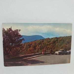 Used Posted Autumn Color Foliage Presents Stoneyman Mountain Vintage Post Card